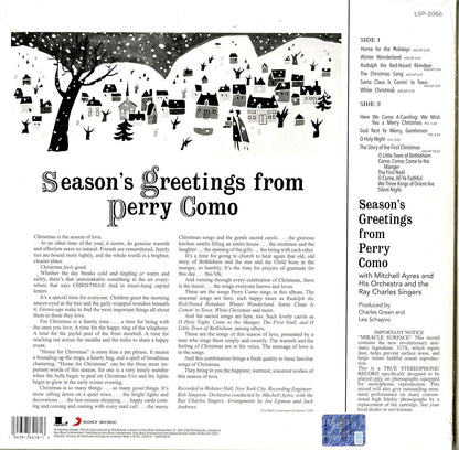 Como, Perry/Season's Greetings From Perry Como [LP]