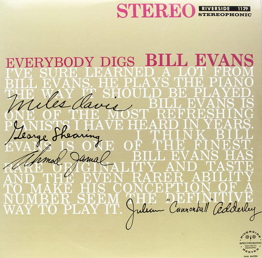 Evans, Bill/Everybody Digs [LP]