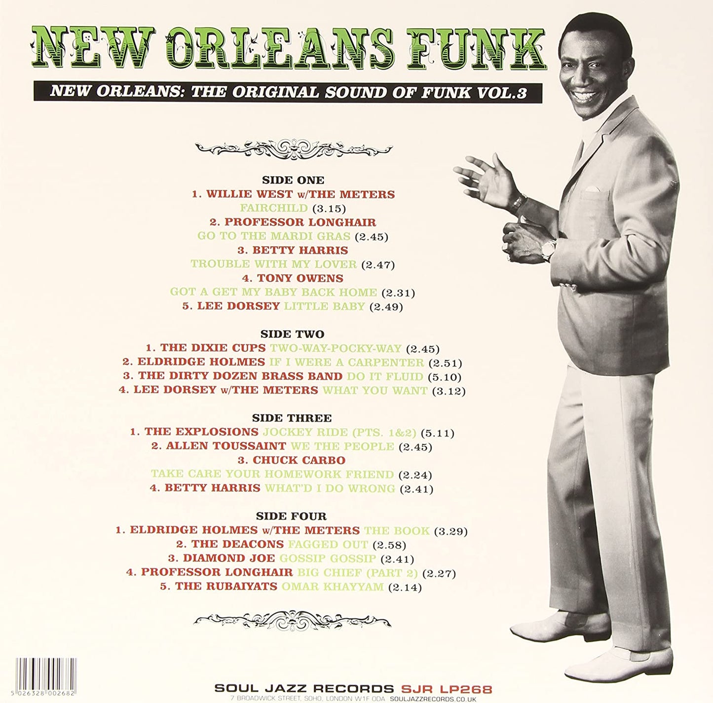 Various Artists/New Orleans Funk Vol. 3 (2LP) [LP]