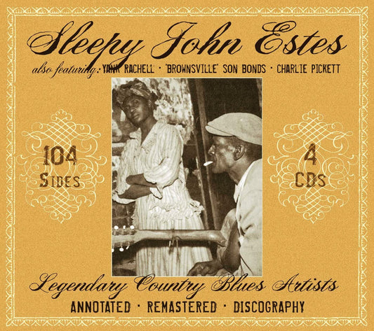 Estes, Sleepy John/Legendary Country Blues Artists (104 Tracks - 4 CD's) [CD]