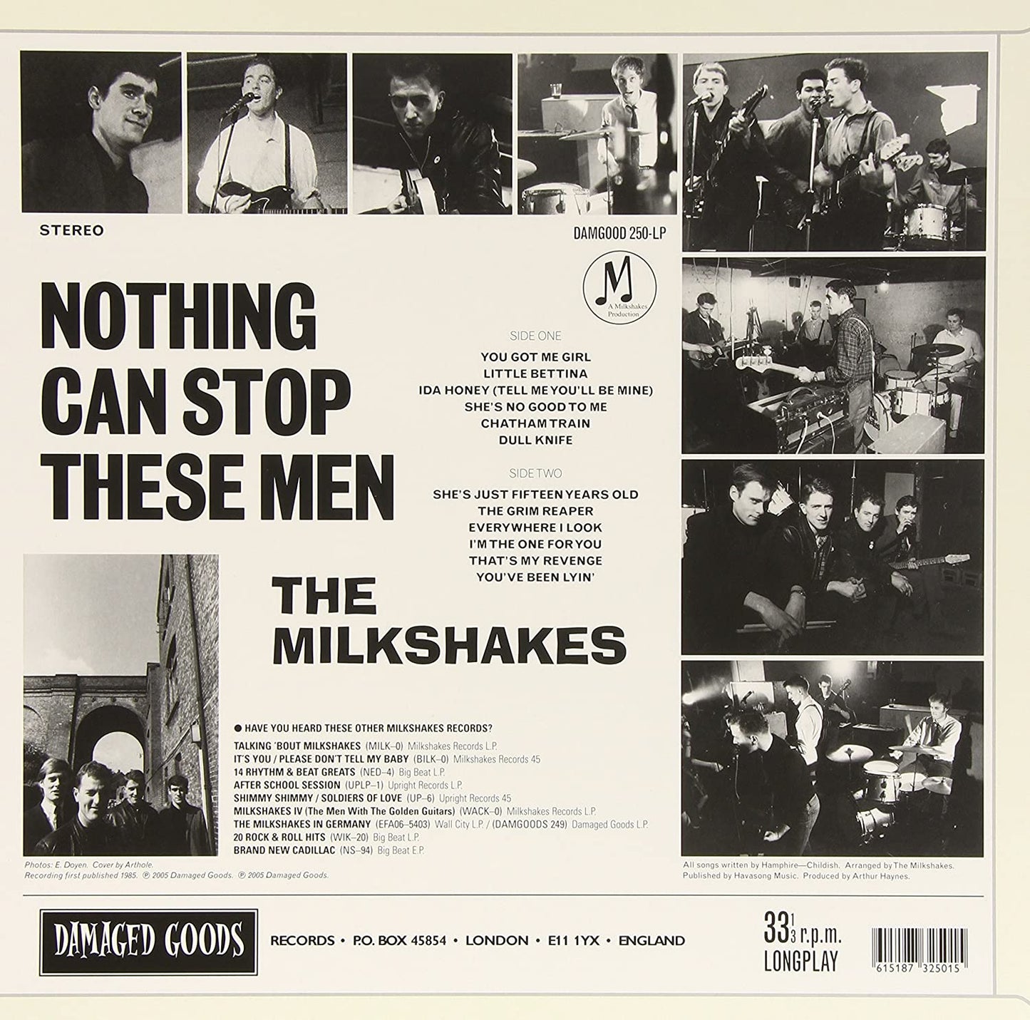 Milkshakes, The/Nothing Can Stop These Men [LP]