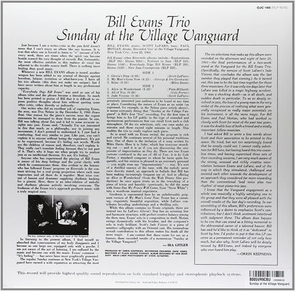 Evans, Bill/Sunday at the Village Vanguard [LP]