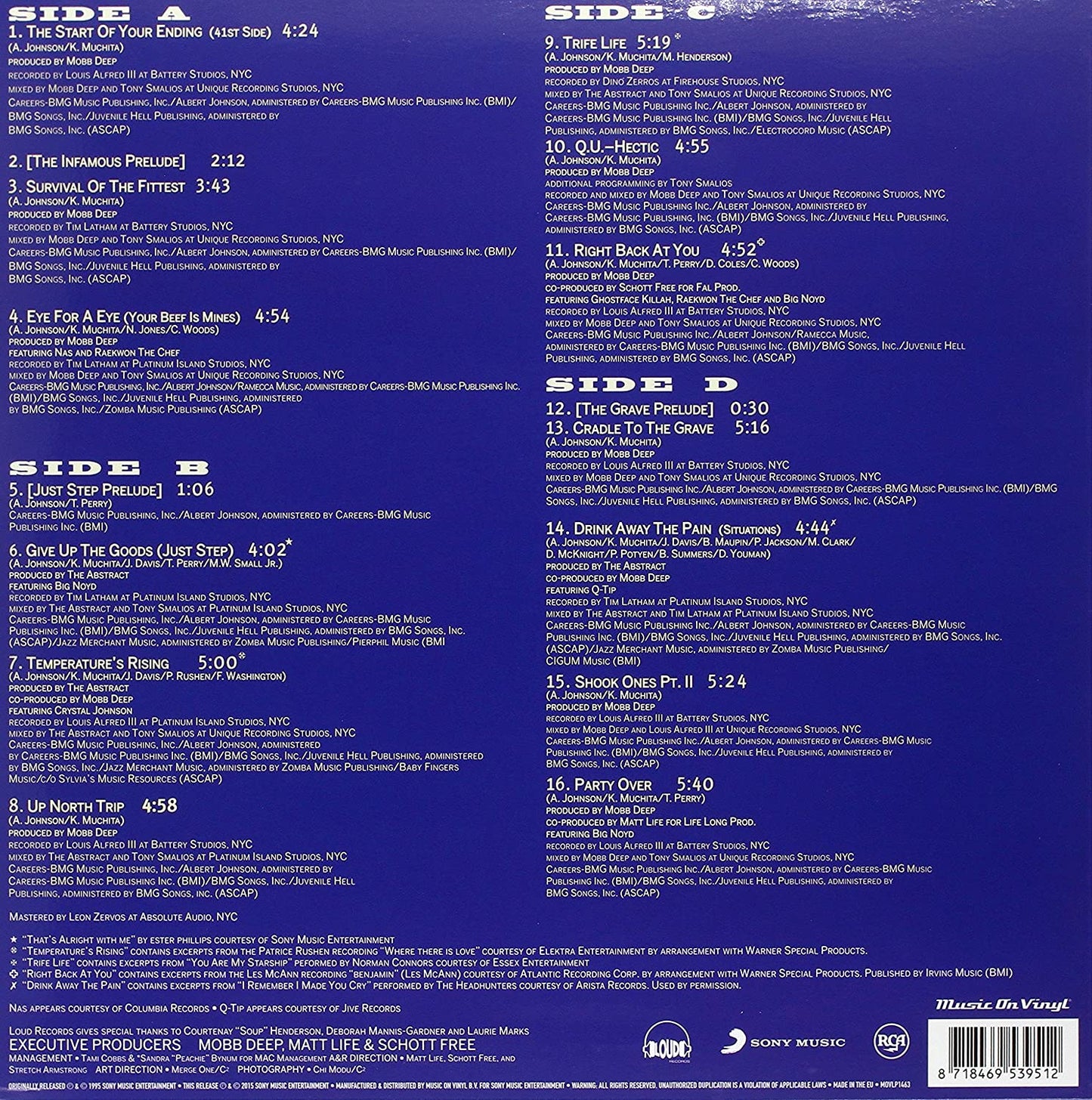 Mobb Deep/The Infamous (Audiophile Pressing) [LP]