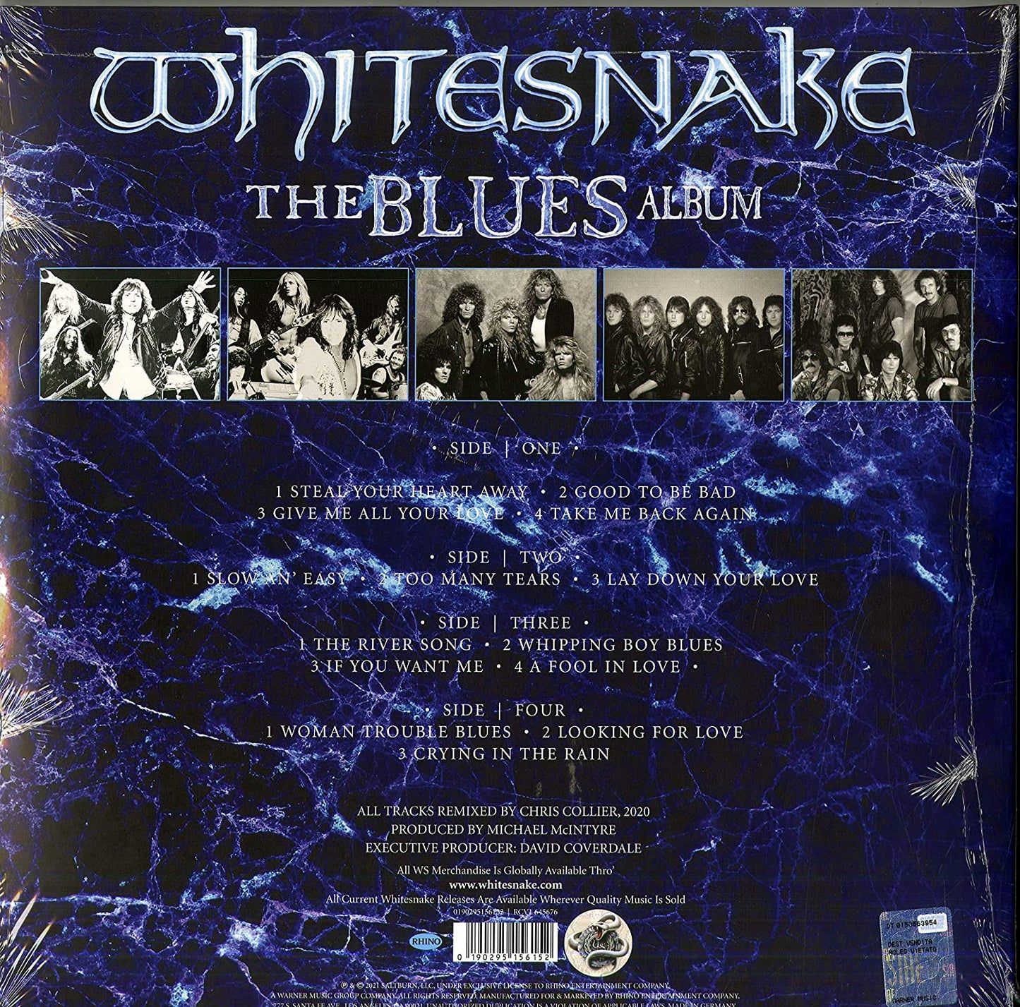 Whitesnake/The Blues Album (Blue Vinyl) [LP]