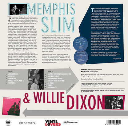 Slim, Memphis/Dixon, Willie/Songs Of Memphis Slim & Willie Dixon [LP]