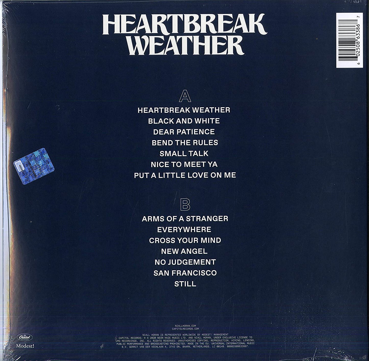 Horan, Niall/Heartbreak Weather [LP]