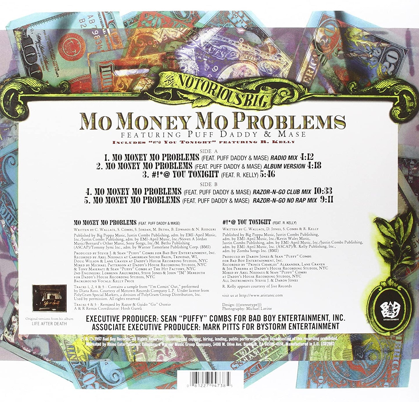 Notorious B.I.G./Mo Money, Mo Problems [12"]
