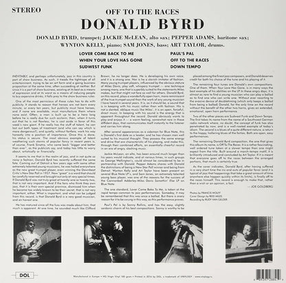 Byrd, Donald/Off To The Races [LP]