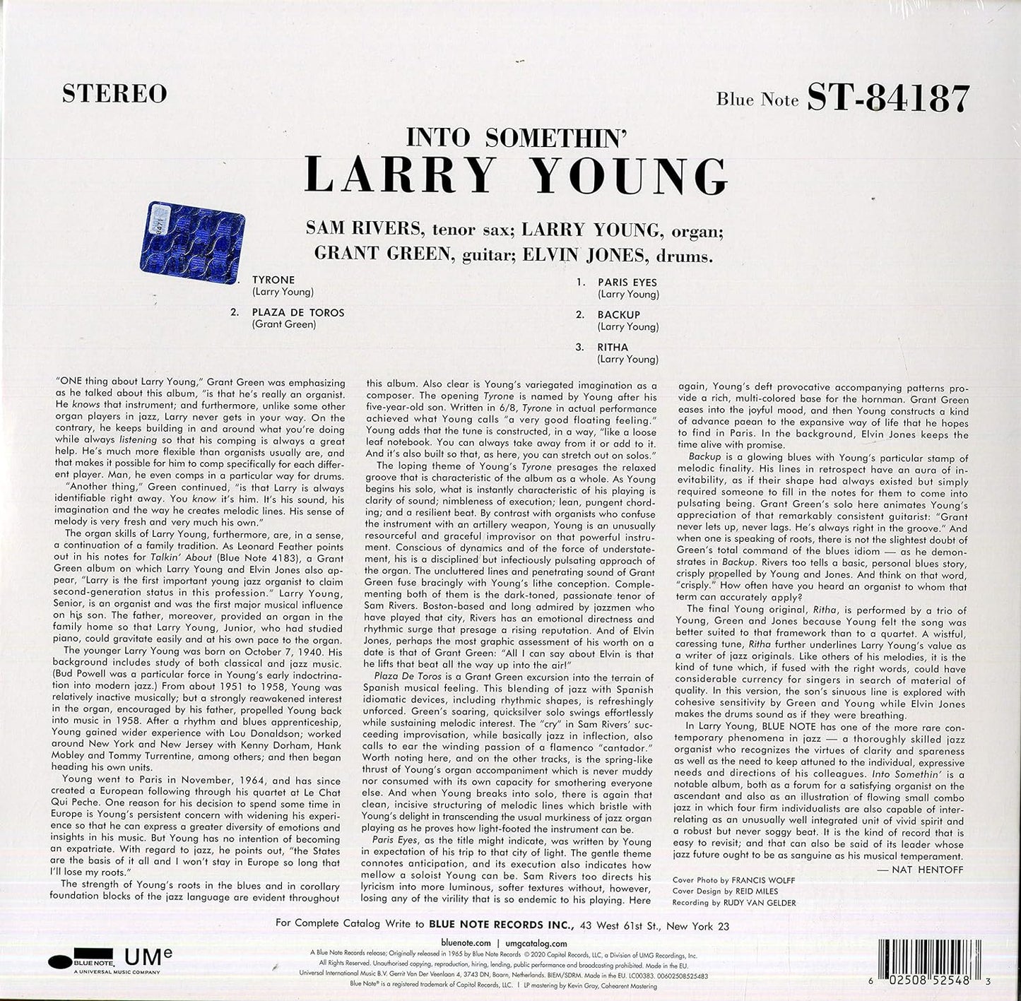 Young, Larry/Into Somethin' [LP]
