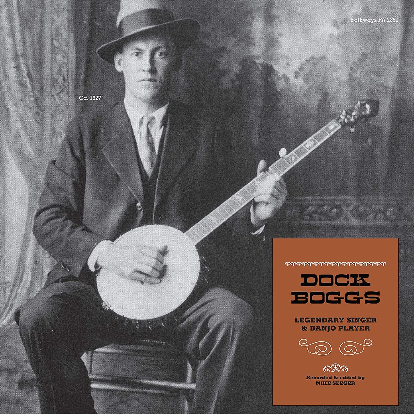 Boggs, Dock/Legendary Singer & Banjo Player (Smithsonian Folkways) [LP]