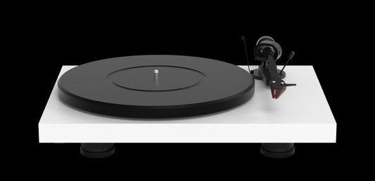 Pro-Ject Debut Carbon EVO - Satin White with 2M Red