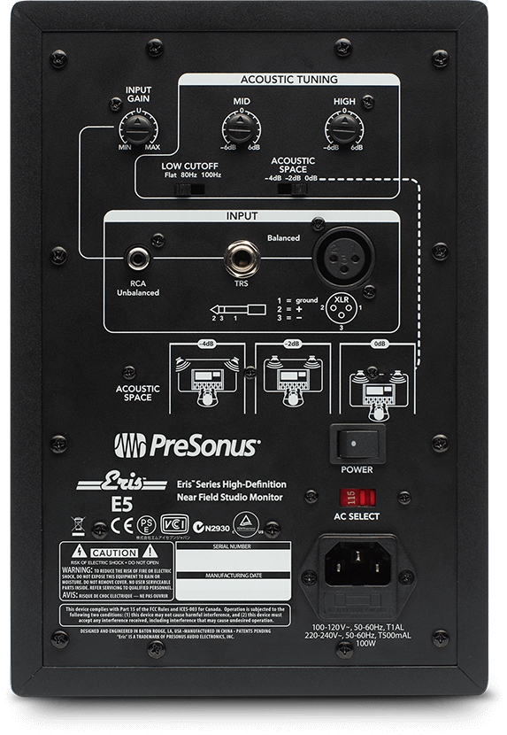 PreSonus/Eris E5 2-Way Monitor
