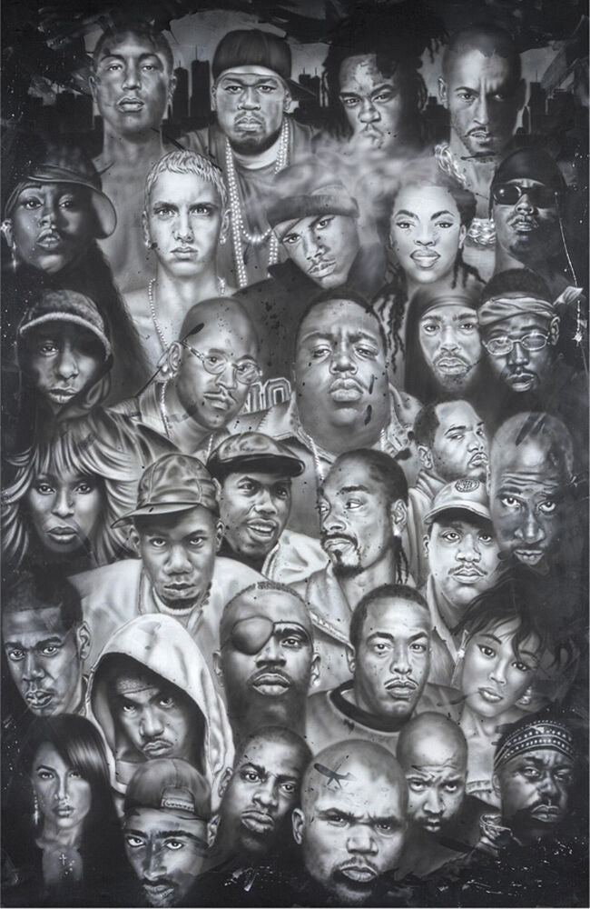 Poster/Hip Hop Collage
