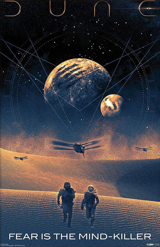 Poster/Dune - Fear is the Mind Killer