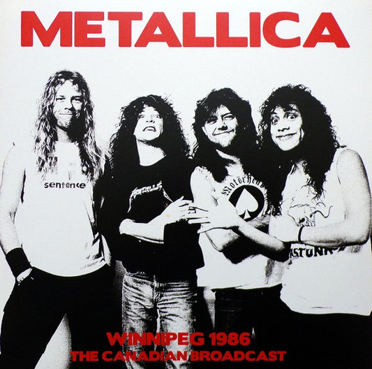 Metallica/Winnipeg 1986 - The FM Broadcast [LP]