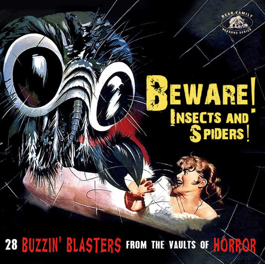 Various Artists/Beware! Insects And Spiders!: 28 Buzzin' Blasters From The Vaults of Horror [CD]