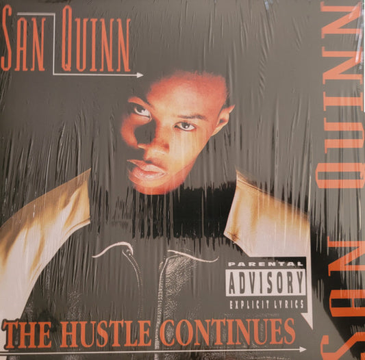 San Quinn/The Hustle Continues (Orange Vinyl) [LP]