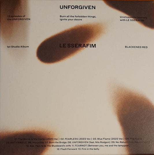 Le Sserafim/Unforgiven [CD]