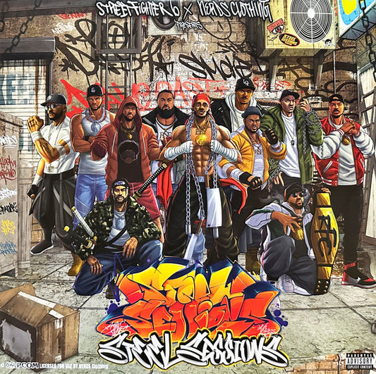 Soundtrack/Street Fighter 6 x NERDS Clothing Presents: Steel [LP]