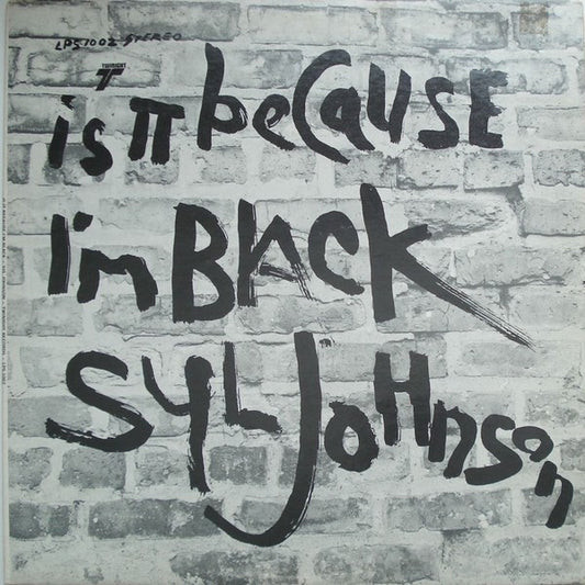 Johnson, Syl/Is It Because I'm Black (Grey & Black Swirl Vinyl) [LP]