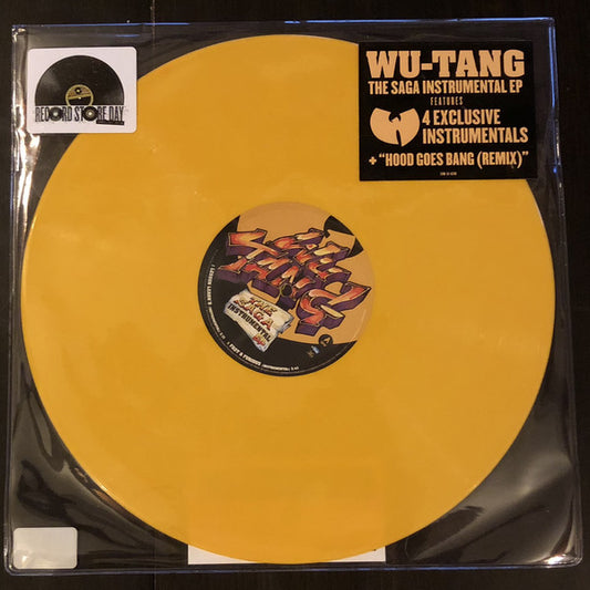 Wu-Tang Clan/The Saga Instrumentals - Yellow Vinyl [LP]
