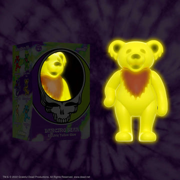 Grateful Dead/Electric Yellow Dancing Bear ReAction Figure [Toy]
