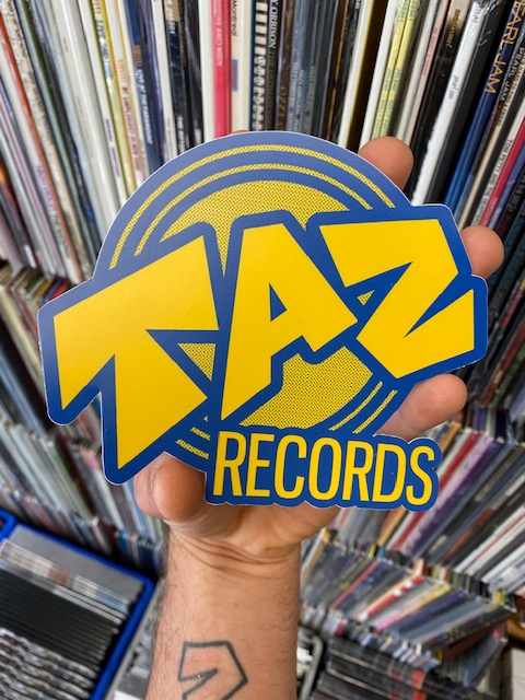 Giant Taz Records Sticker