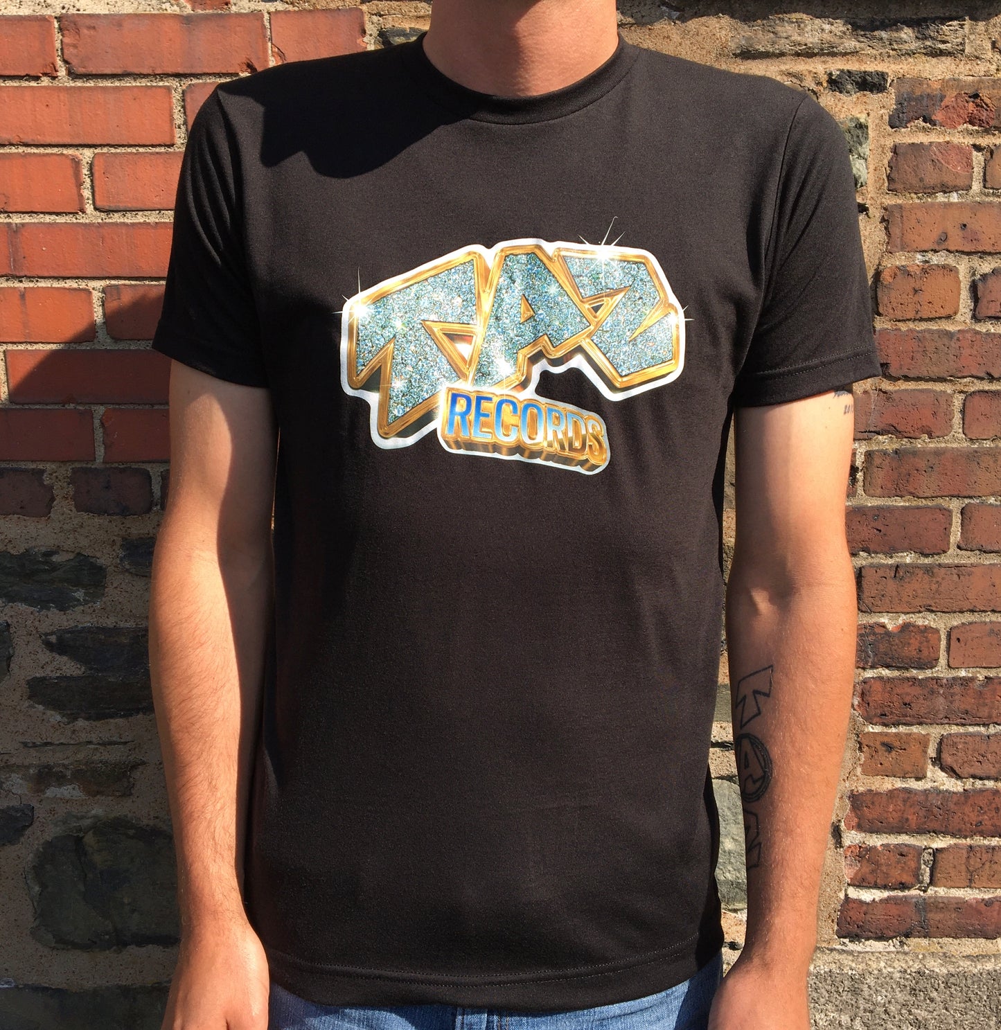 Taz Records T-Shirt - Bling Logo