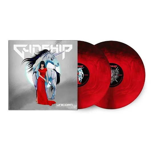 Gunship/Unicorn (Indie Exclusive Blood & Chrome) [LP]