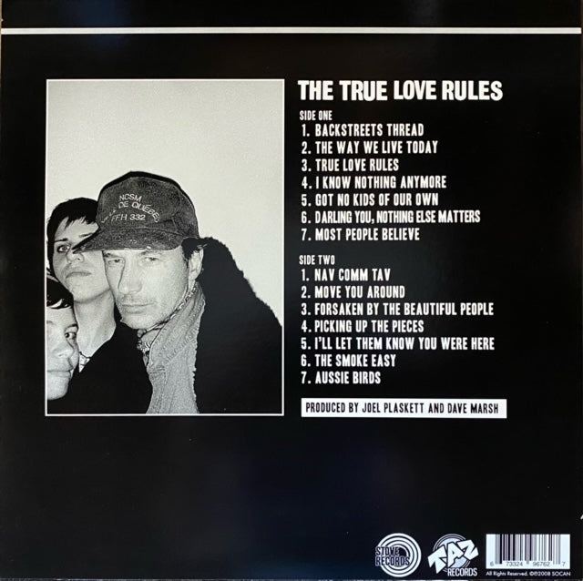 Marsh, Dave/The True Love Rules [LP]