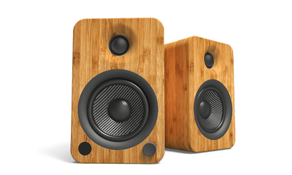 Kanto YU4 Powered Speakers - Bamboo